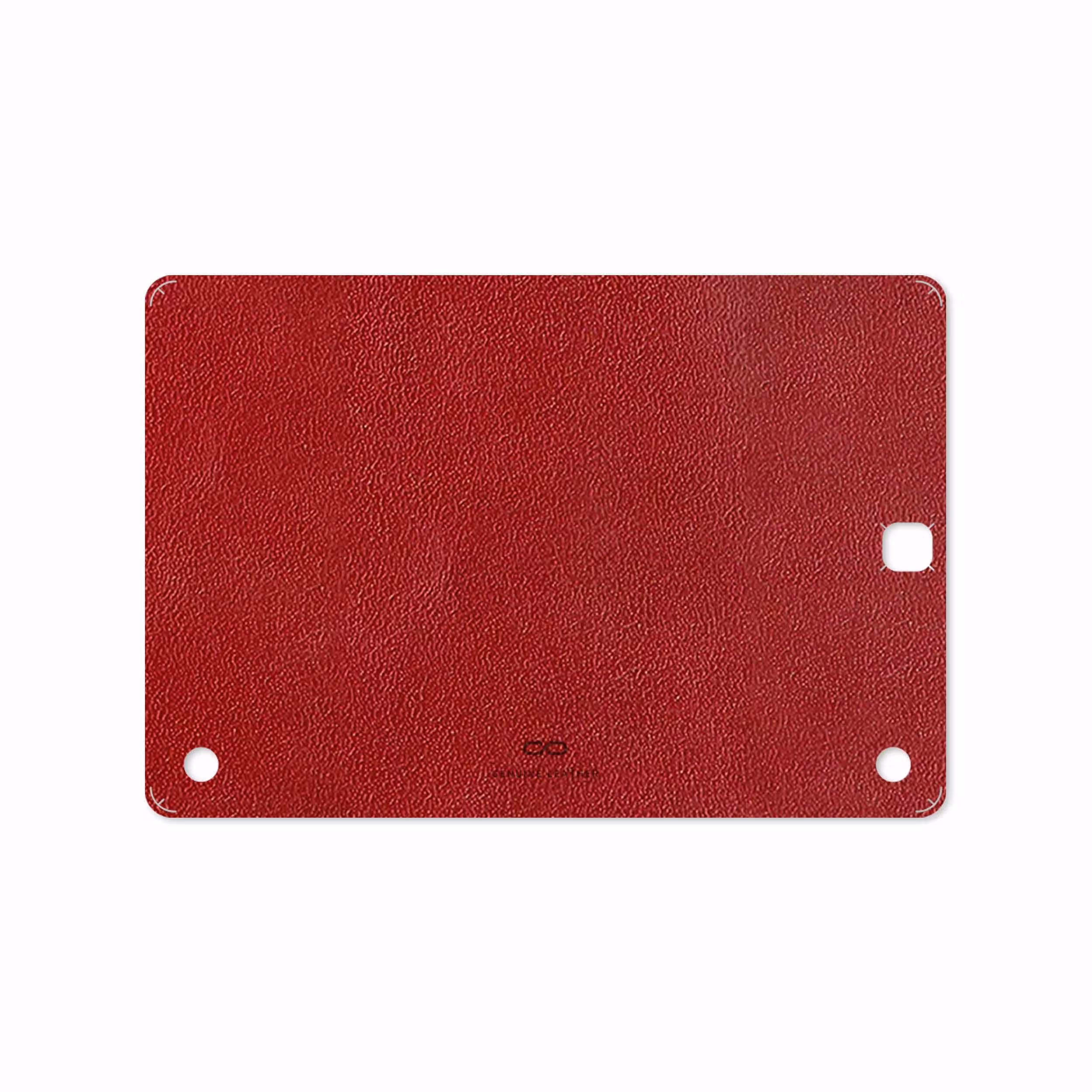 برچسب پوششی ماهوت مدل Red-Leather مناسب برای تبلت سامسونگ Galaxy Tab A 9.7 2015 T555