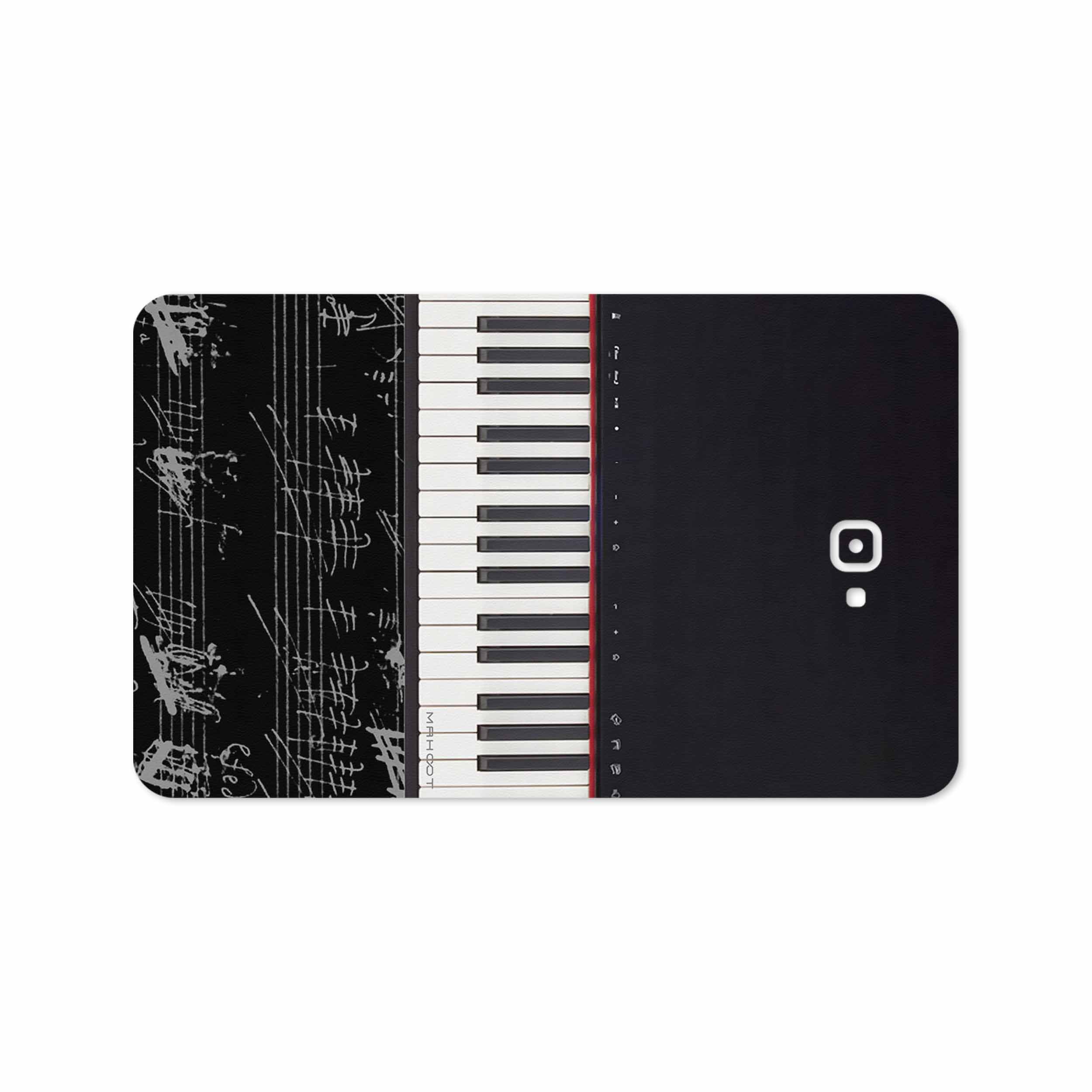 برچسب پوششی ماهوت مدل Piano-Instrument مناسب برای تبلت سامسونگ Galaxy Tab A 10.1 2016 T580