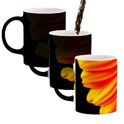 ماگ حرارتی طرح گل مدل mgh12133