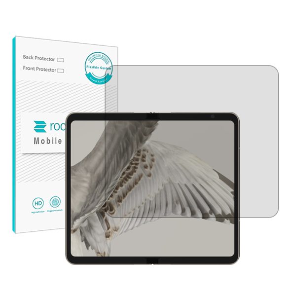 گلس گوگل Pixel Fold مدل نانو هیدروژل شفاف برند راک اسپیس کد 28091 سایز L