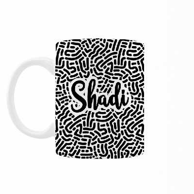 ماگ رژارت مدل اسم شادی