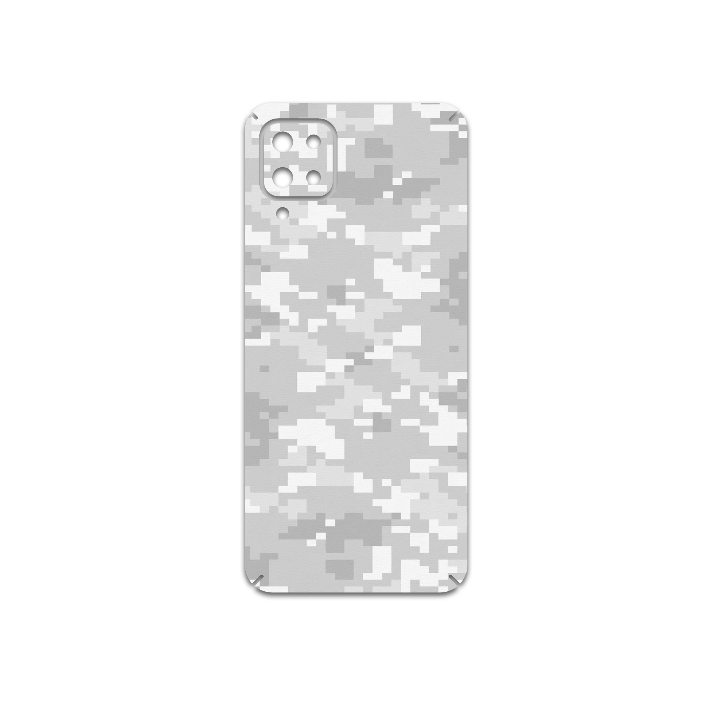 برچسب پوششی ماهوت مدل Army-Winter-Pixel مناسب برای گوشی موبایل سامسونگ Galaxy A12