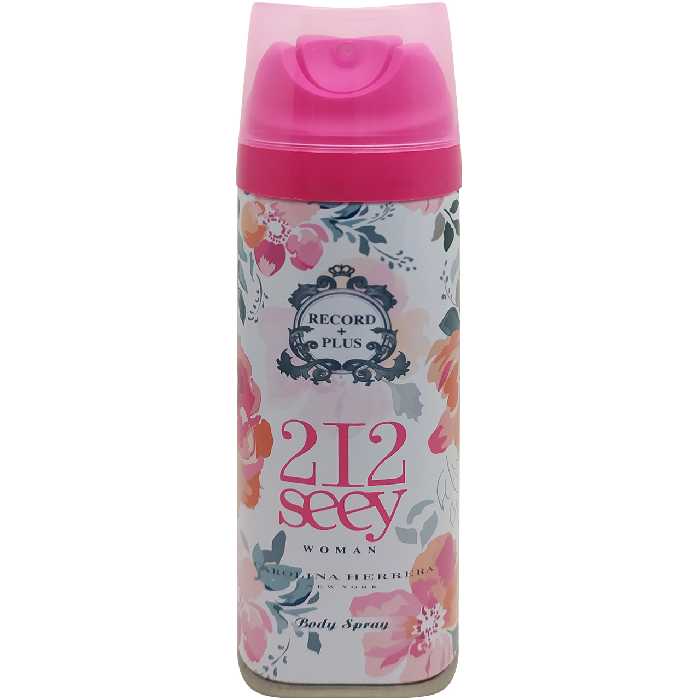اسپری خوشبو کننده بدن زنانه رکورد مدل 212W حجم 200 میلی لیتر