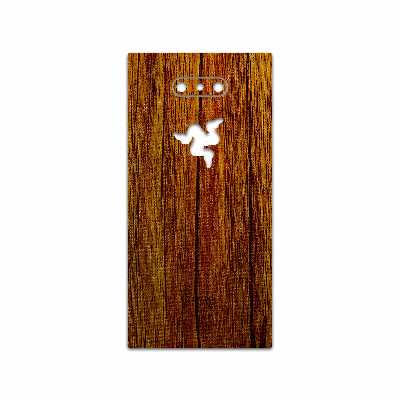 برچسب پوششی ماهوت مدل Orange-Wood مناسب برای گوشی موبایل ریزر Phone 2