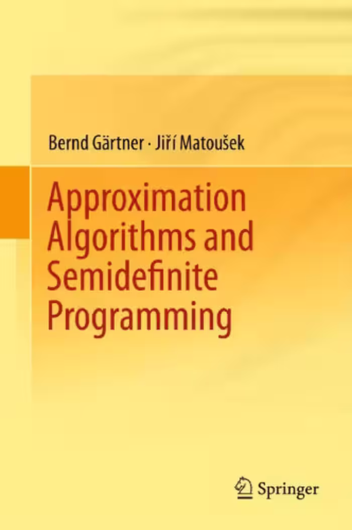 خرید و دانلود نسخه کامل کتاب Approximation Algorithms and Semidefinite Programming