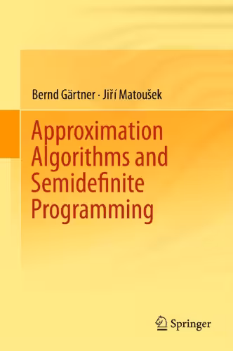 خرید و دانلود نسخه کامل کتاب Approximation Algorithms and Semidefinite Programming