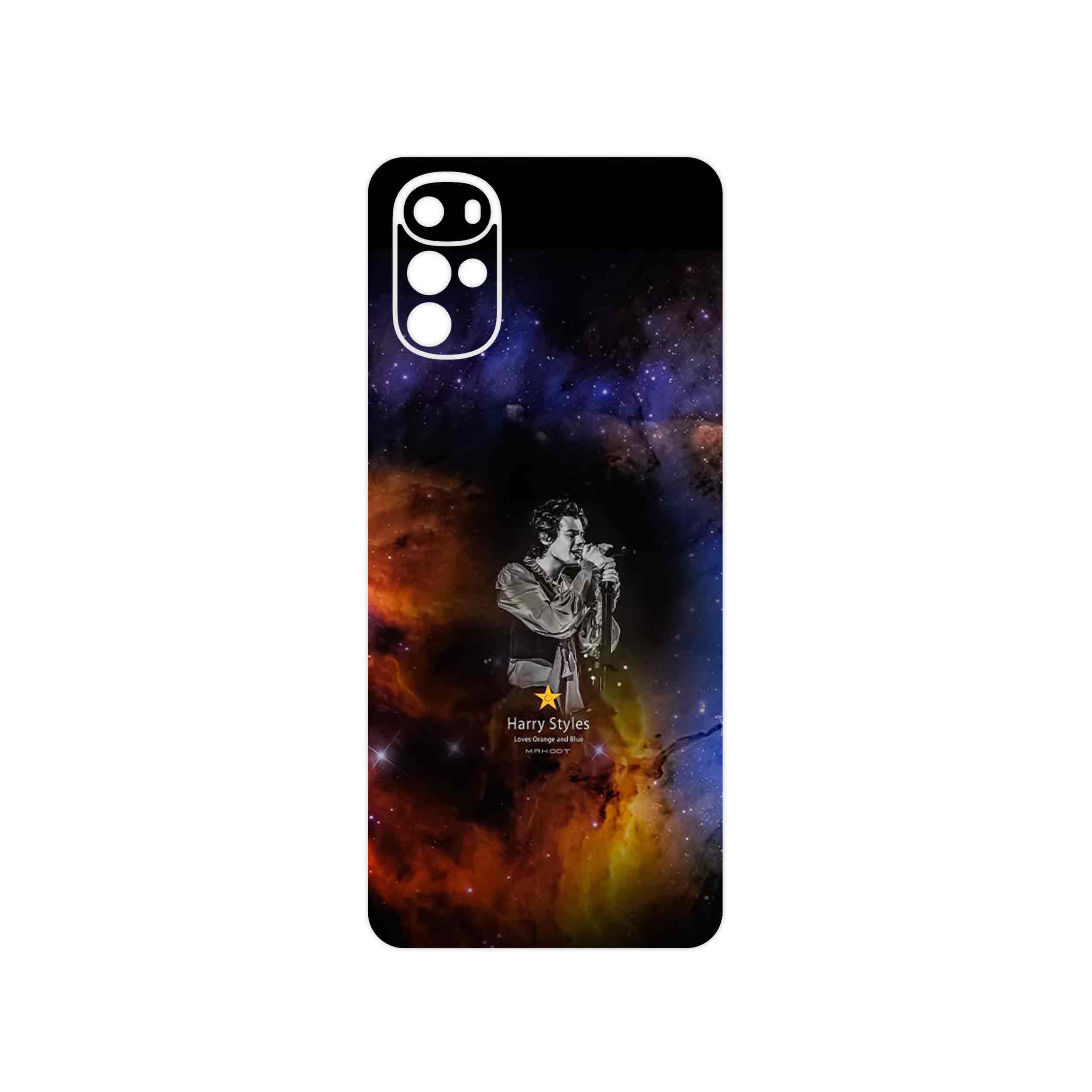 برچسب پوششی ماهوت مدل Harry Styles مناسب برای گوشی موبایل موتورولا Moto G22