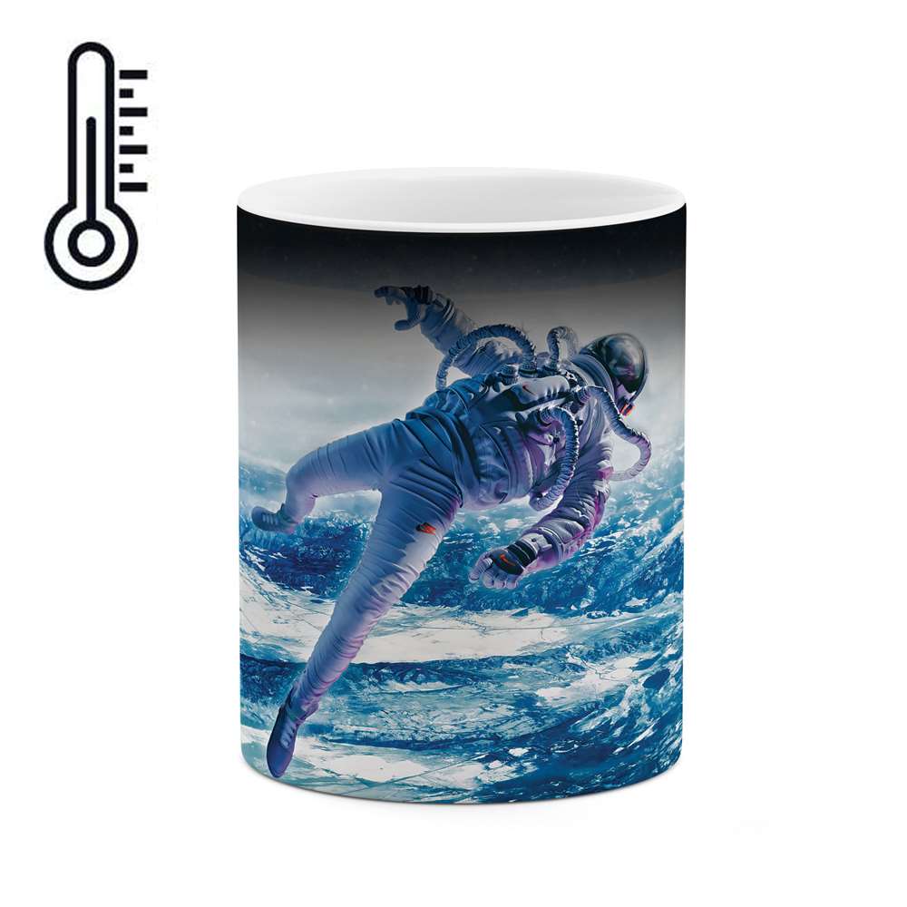 ماگ حرارتی طرح فضانورد مدل mgh00227