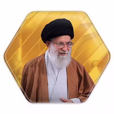 پیکسل خندالو طرح تصویر رهبر مدل شش ضلعی کد 12627