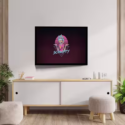 تابلو مدل rick and morty  کد F-15027