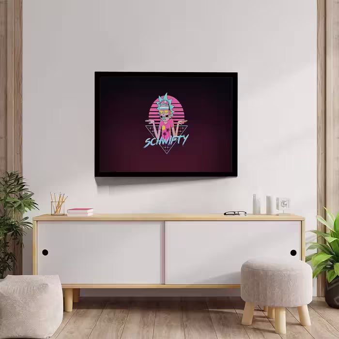 تابلو مدل rick and morty  کد F-15027