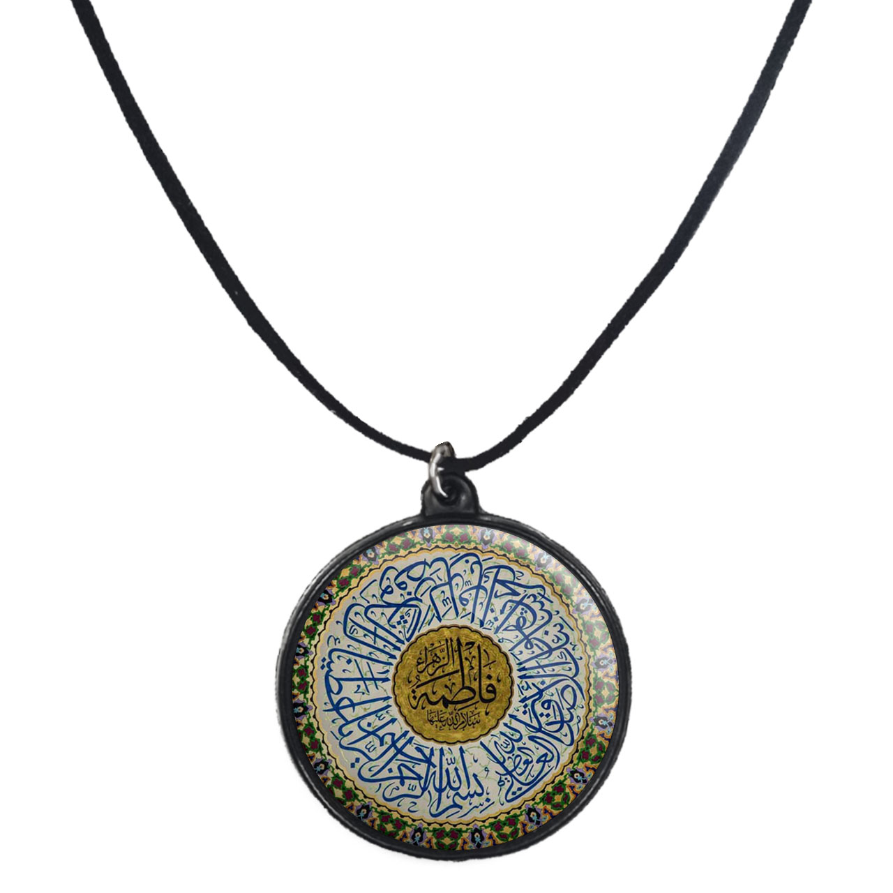 گردنبند پرمانه طرح ادعیه و مذهبی کد pmb.503