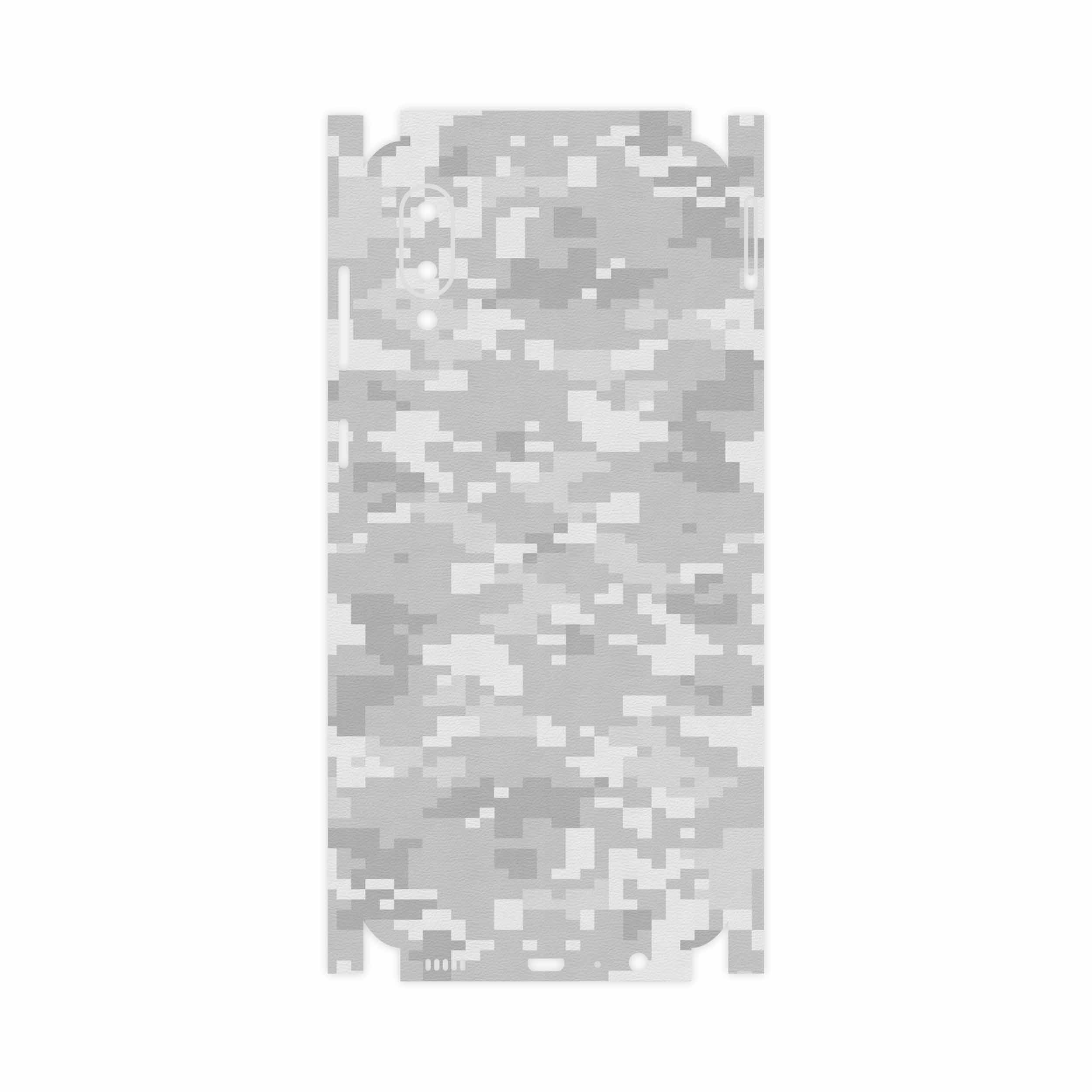 برچسب پوششی ماهوت مدل Army-Snow-Pixel-FullSkin مناسب برای گوشی موبایل سامسونگ Galaxy A02