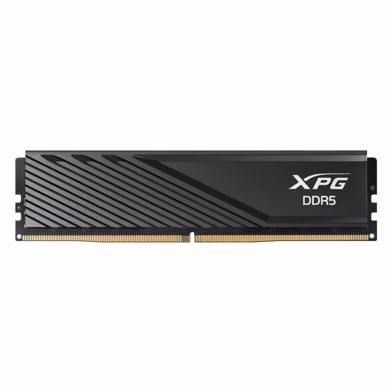 رم دسکتاپ DDR5 دو کاناله 5600 مگاهرتز CL46 ایکس پی جی مدل LANCER BLADE BLACK ظرفیت 32 گیگابایت