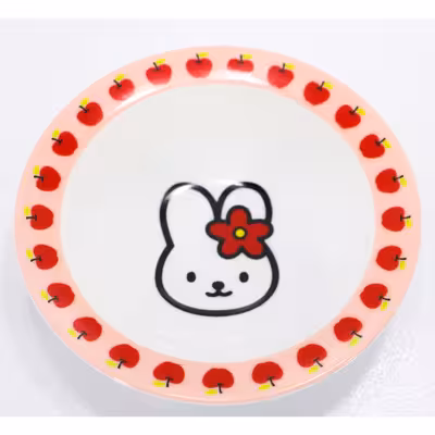 سرویس غذا خوری 5 پارچه کودک چینی زرین ایران سری ایتالیا اف مدل عروسکی