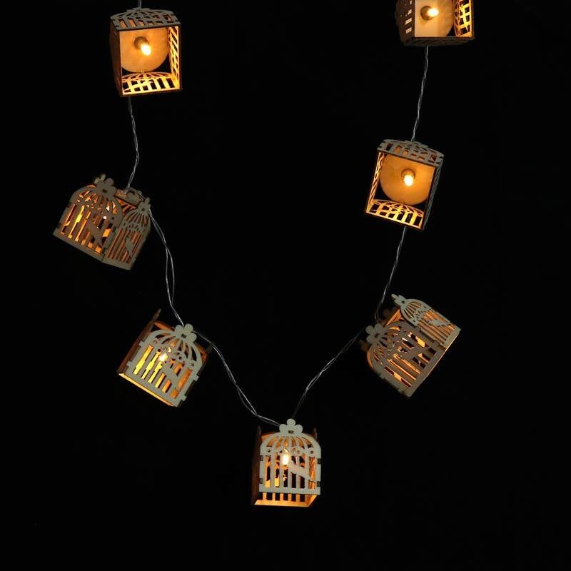 ریسه طرح قفس باتری خور آفتابی 125Cm