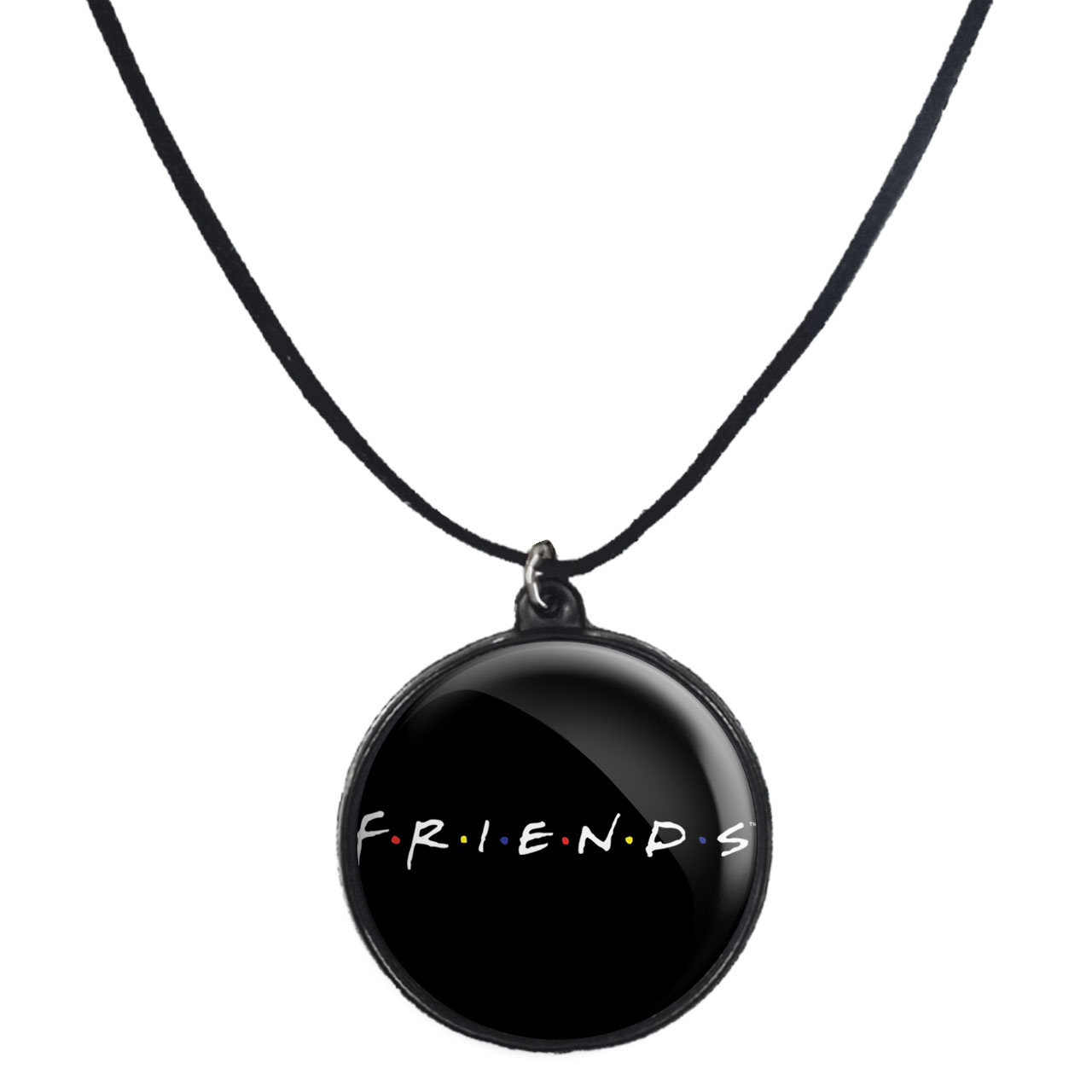 گردنبند پرمانه طرح فرندز کد pmb.18915 مدل دو طرفه