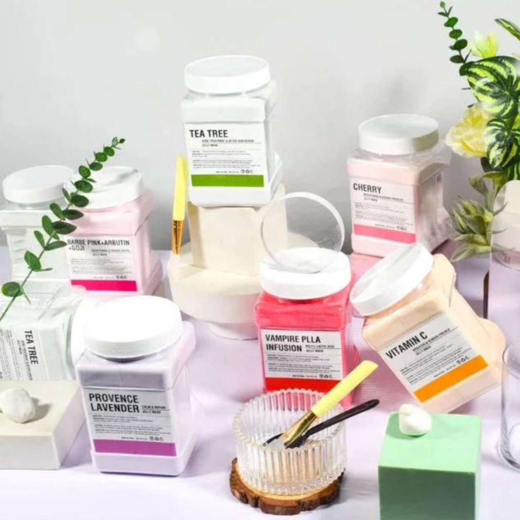 ماسک هیدروژنی.650 گرم در12رنگ مختلف قیمت عالی پاکسازی پوست ضد لک کک ومک صورت وآبرسان قوی جوان سازی پوست