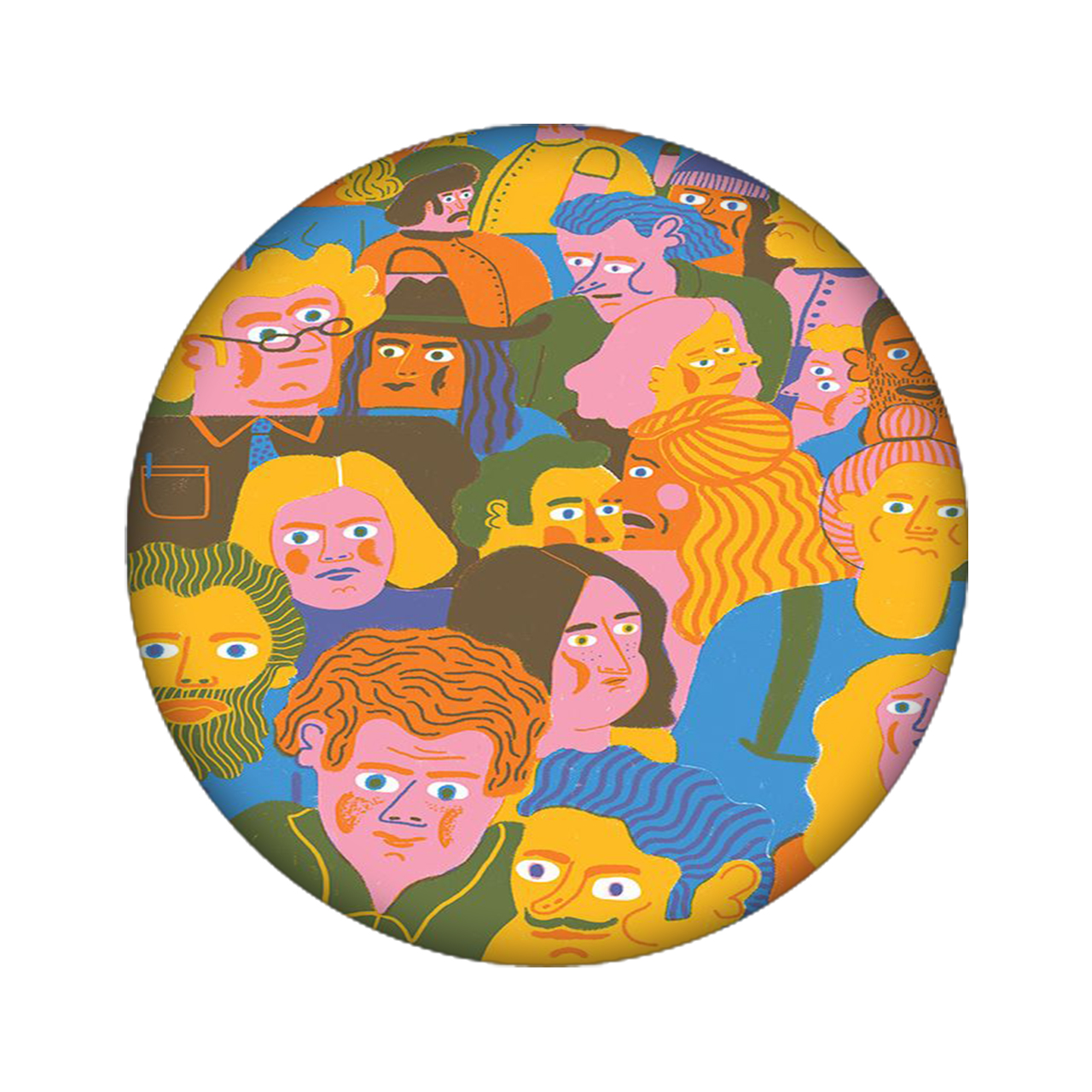 زیر لیوانی مدل انسان کد 998