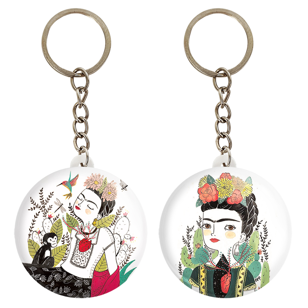 جاکلیدی خندالو مدل فریدا کالو Frida Kahlo کد 37233716 مجموعه 2 عددی