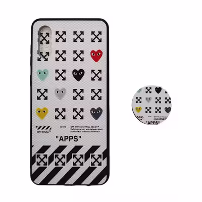 کاور مدل A02 مناسب برای گوشی موبایل سامسونگ Galaxy A02 / A022 به همراه پاپ سوکت