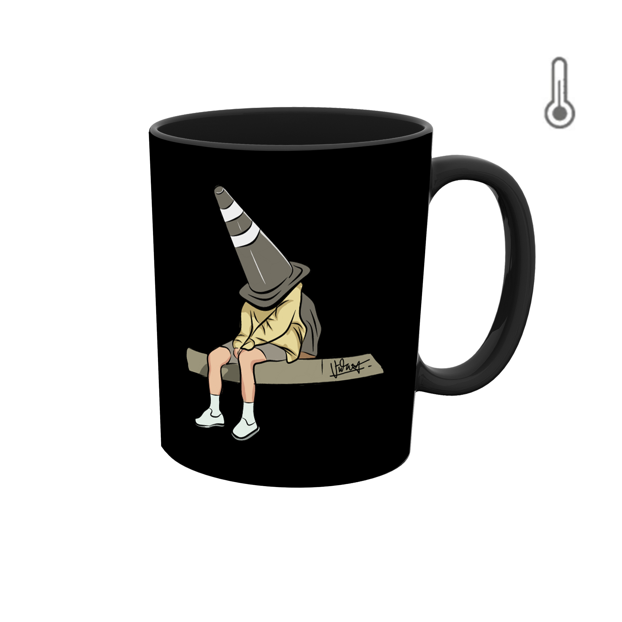 ماگ حرارتی طرح گرافیکی 