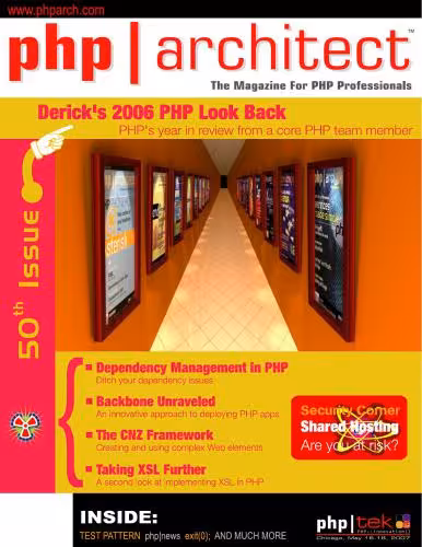 خرید و دانلود نسخه کامل کتاب php|architect (vol. 6, issue 1. January 2007)