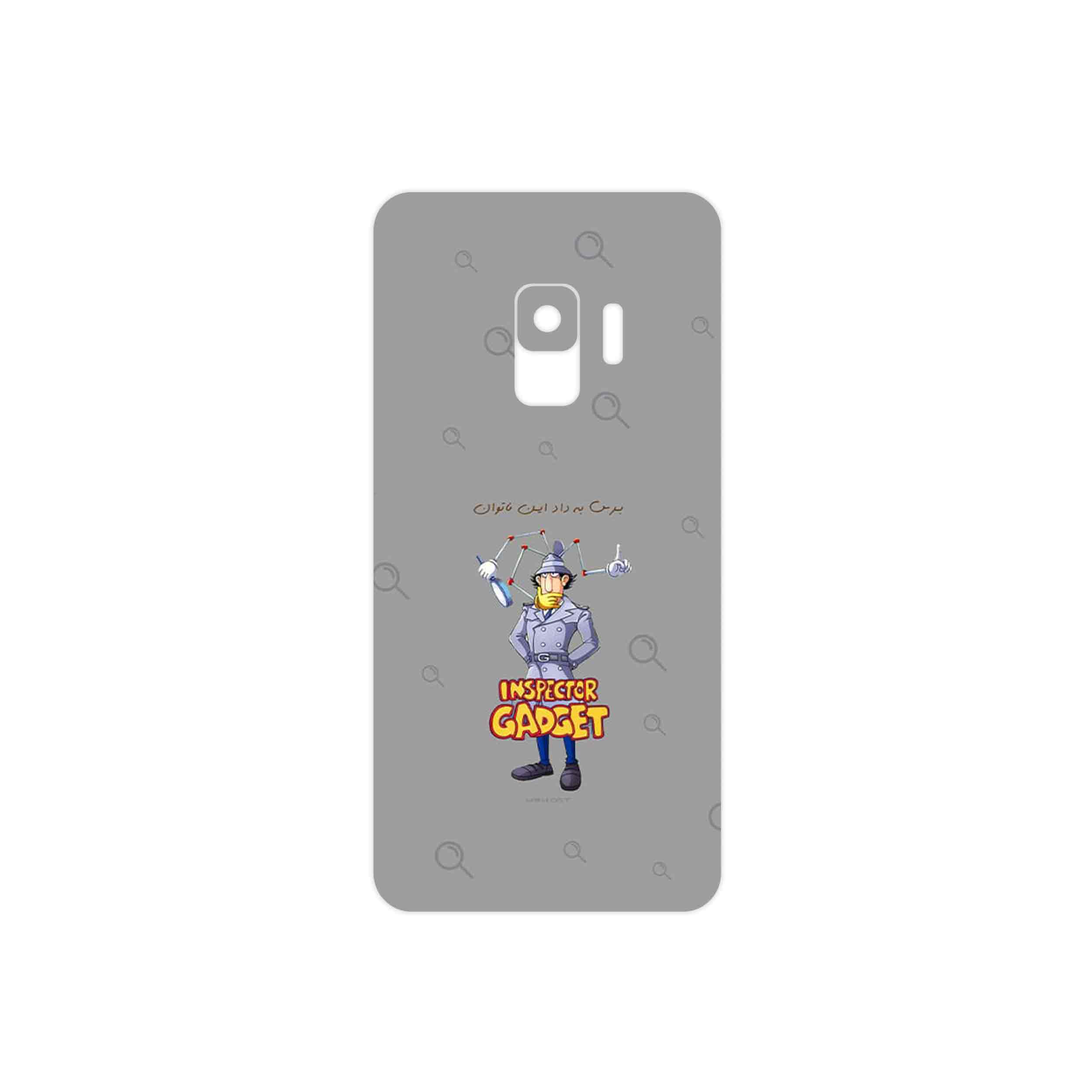 برچسب پوششی ماهوت مدل Inspector Gadget مناسب برای گوشی موبایل سامسونگ Galaxy S9