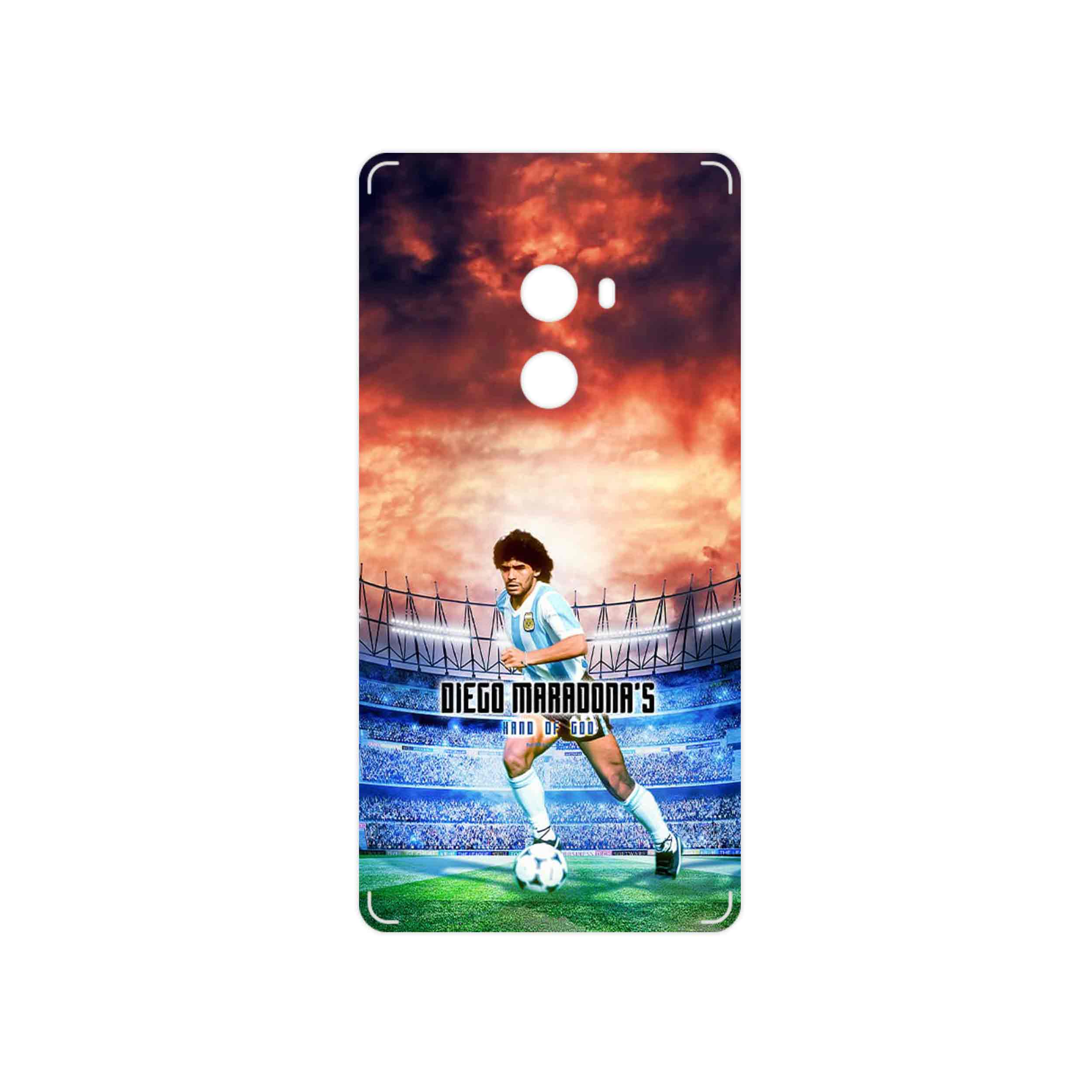 برچسب پوششی ماهوت مدل Diego Maradona مناسب برای گوشی موبایل شیائومی Mi Mix 2
