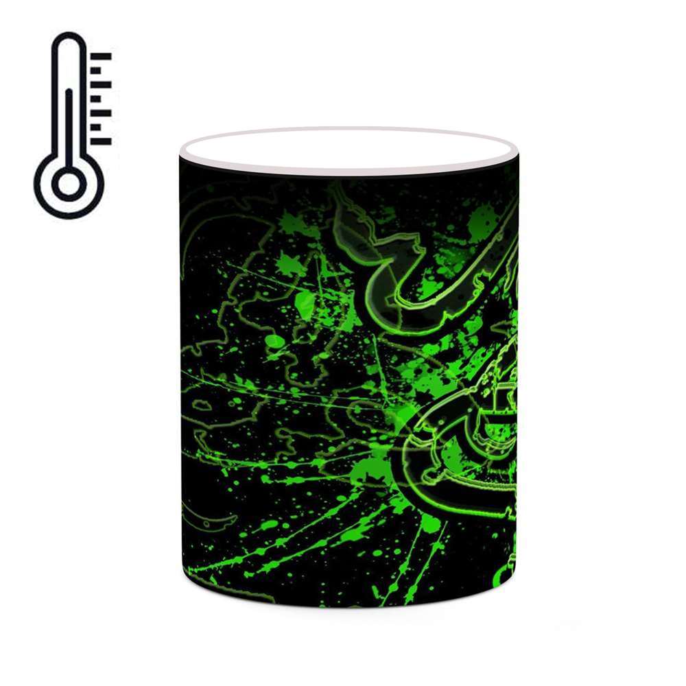 ماگ حرارتی کاکتی طرح ریزر Razer مدل mgh24733