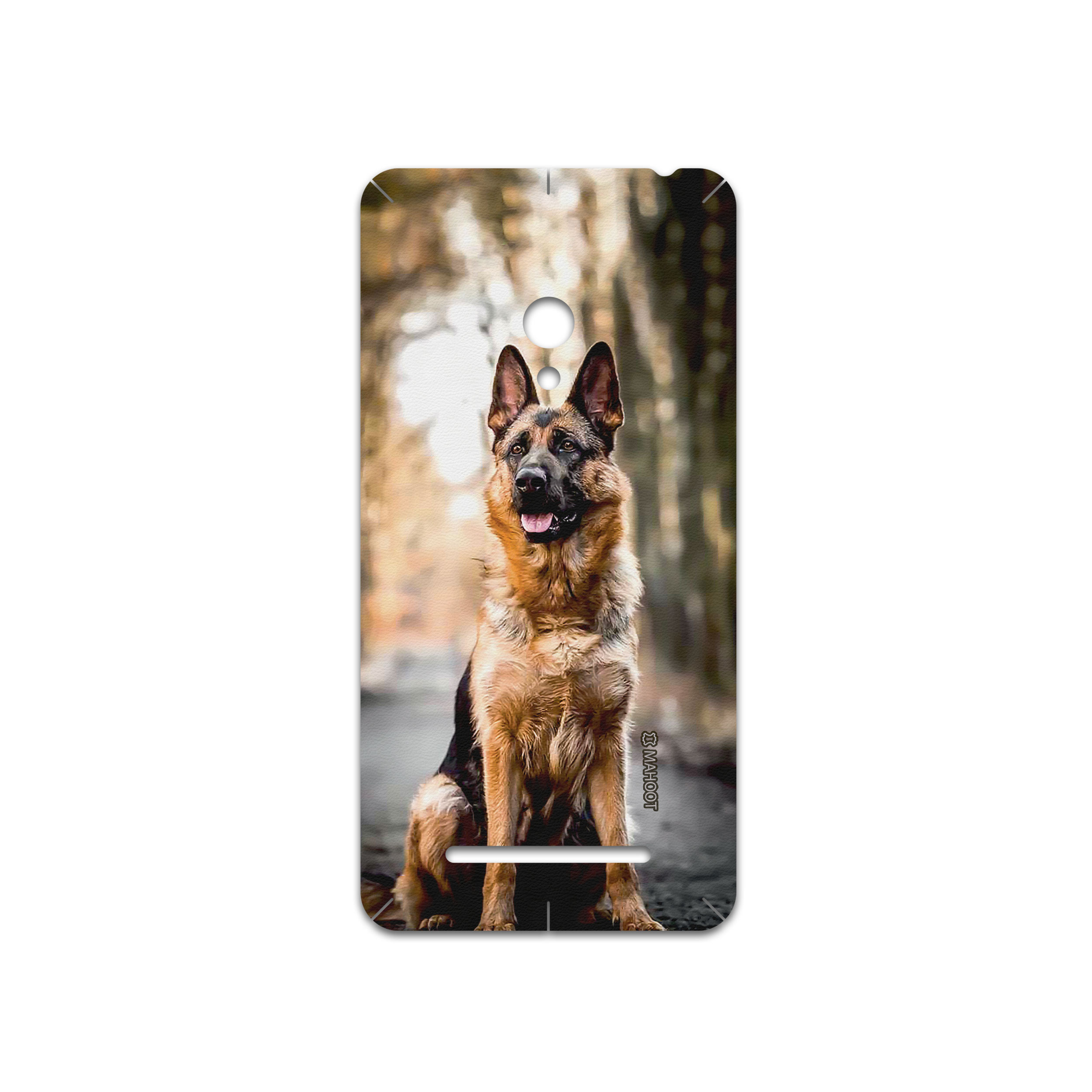 برچسب پوششی ماهوت مدل Dog-1 مناسب برای گوشی موبایل ایسوس Zenfone 5