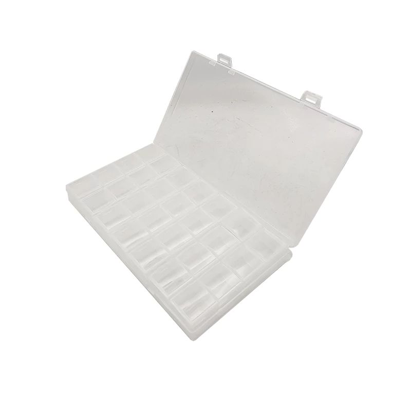 جعبه ارگانایزر 28 خانه شفاف