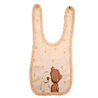 پیشبند نوزادی دخترانه طرح میشا پاپو papo