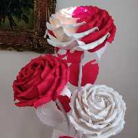 گل دکوراتیو  و اباژوری زیبا 