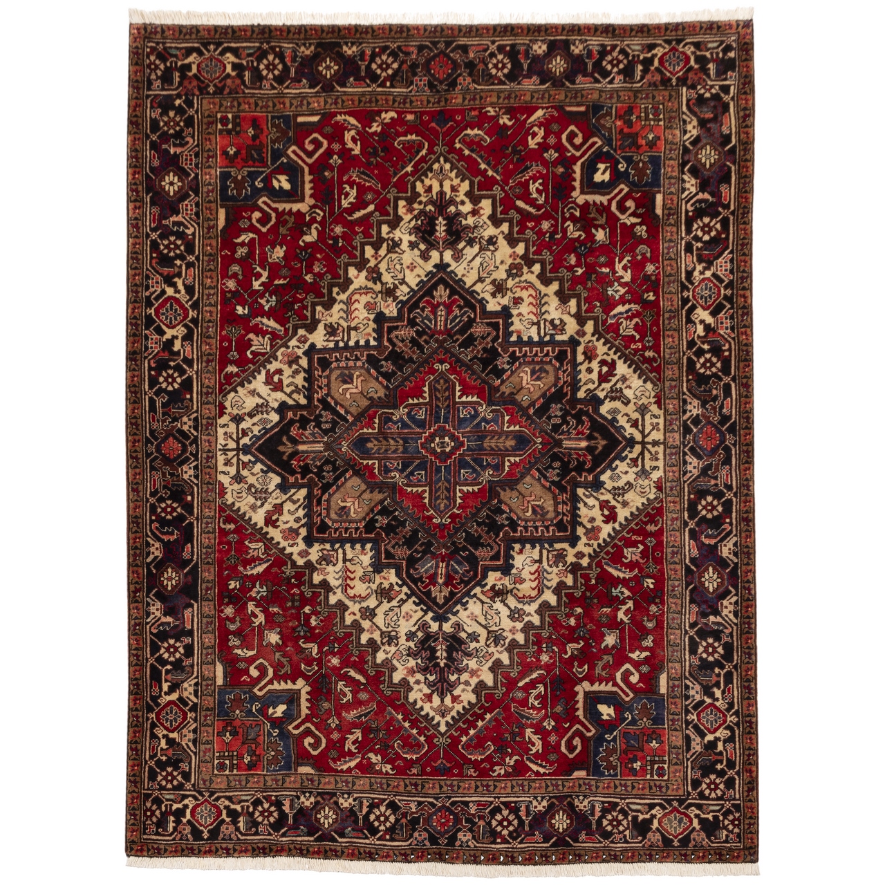 فرش قدیمی دستباف شش متری سی پرشیا کد 123143