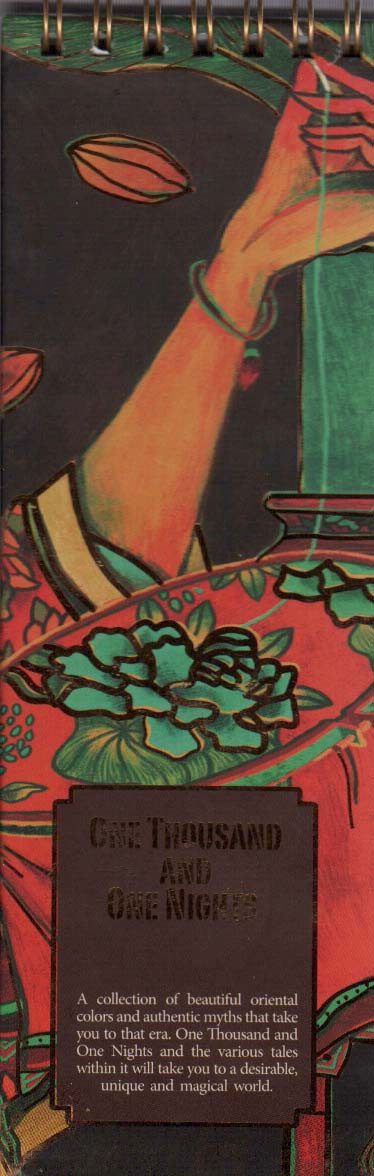 دفترچه یادداشت بی خط (ONE THOUSAND AND ONE NIGHTS)،(کد 925)،(سیمی) - ناشربوک | خرید آنلاین کتاب