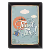 تابلو فنچ آرت طرح Travel Time کد GPH283-C