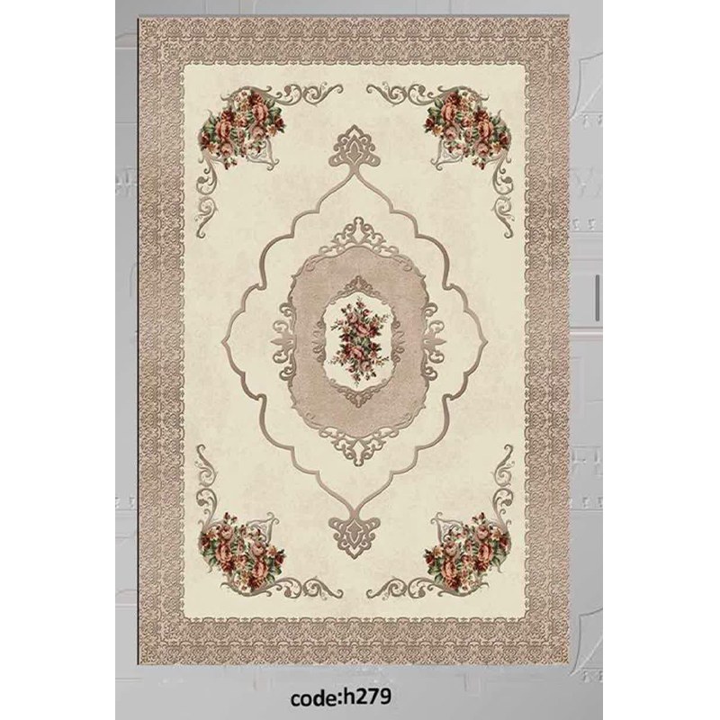 قالیچه درجه1، 1x1.5، باترمزفرش، طرح رها، کد279 h (سایر سایز دایرکت)