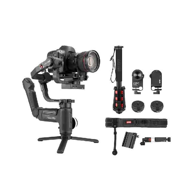 گیمبال دوربین ژیون مناسب تولید محتوا zhiyun-tech crane 3-lab