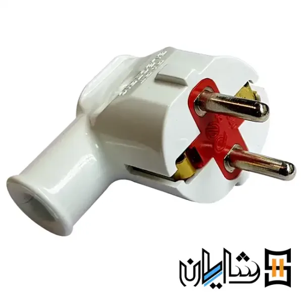 دو شاخه خانگی سفید پارت الکتریک