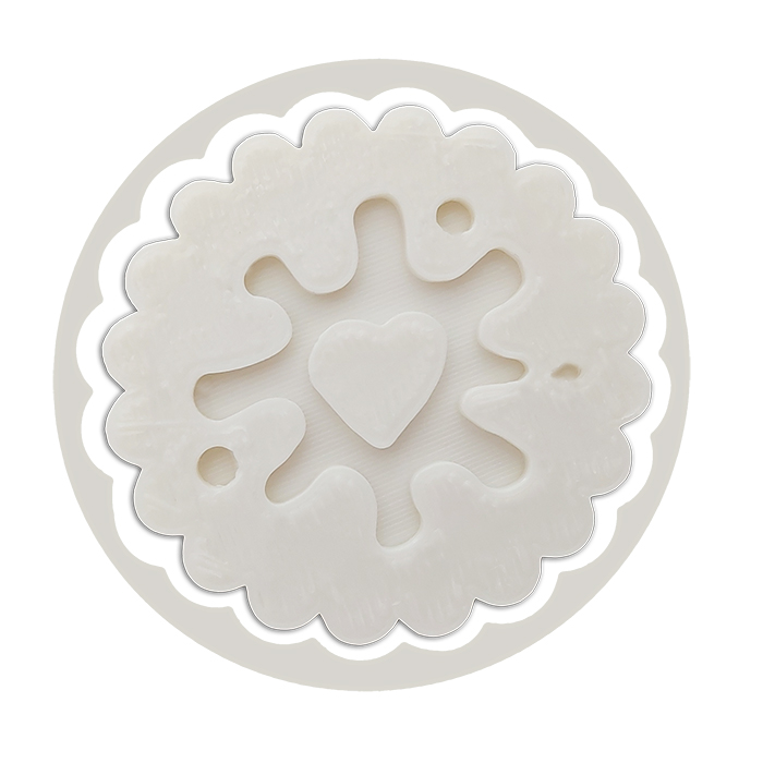 قالب شیرینی مدل نبض قلب کد 138