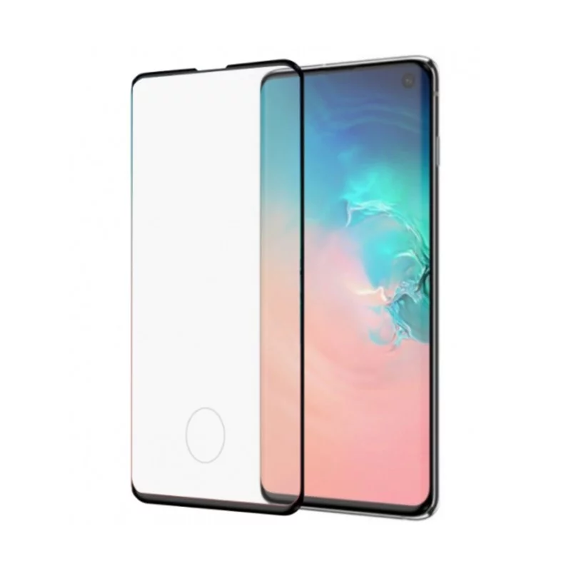 گلس تمام صفحه Full screen protector 5D مناسب برای گوشی موبایل سامسونگ Galaxy S10