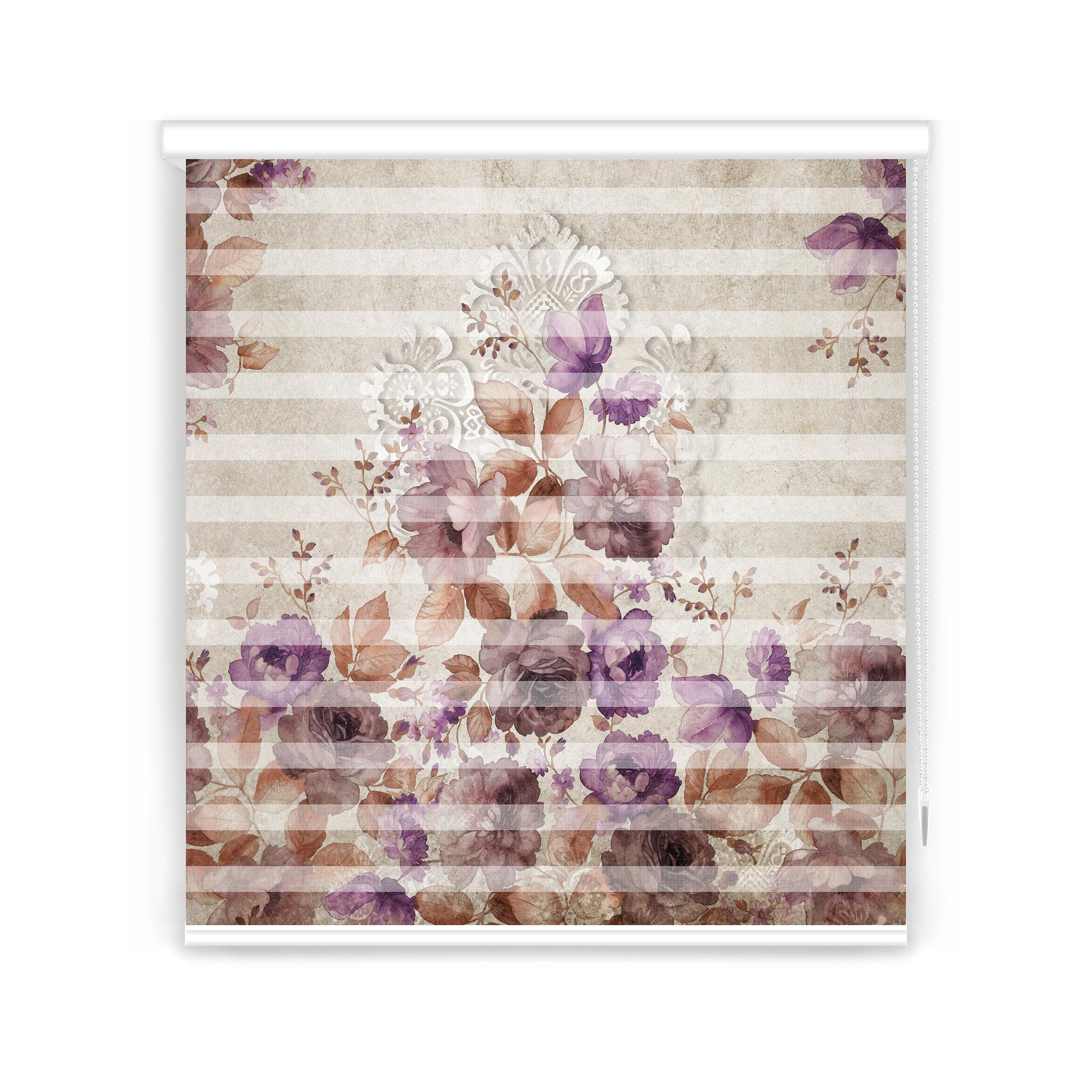 پرده زبرا مدل F-7234 سایز 150x150 سانتی متر