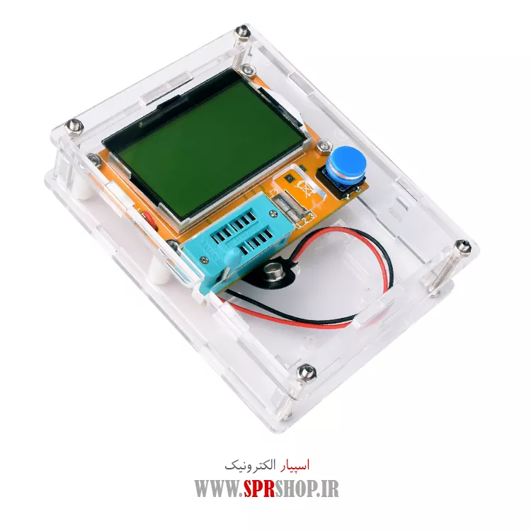 تستر قطعات الکترونیکی مدل LCR-T4 به همراه کیس