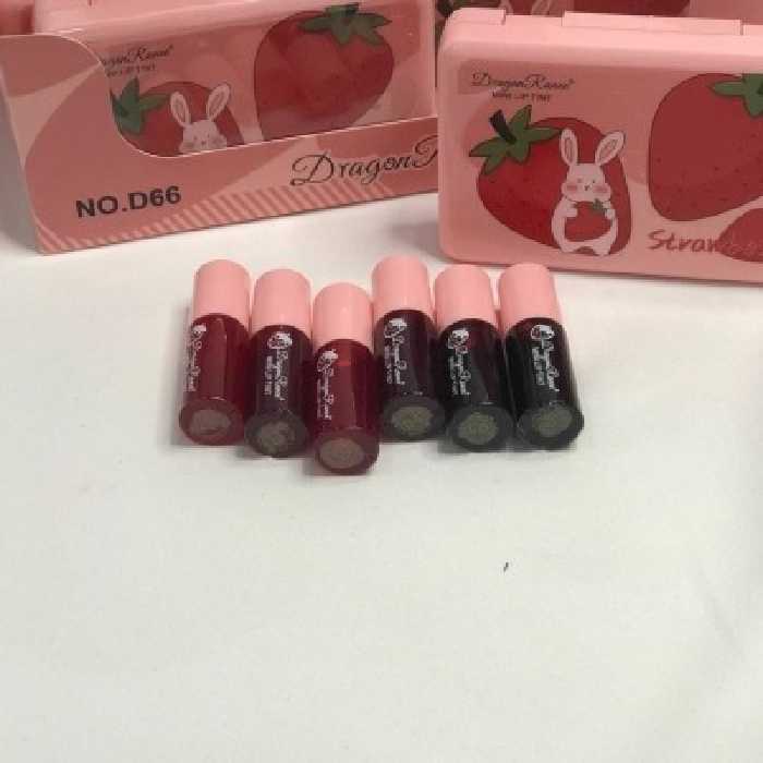 پک تینت لب6عددی توت فرنگی دراگون