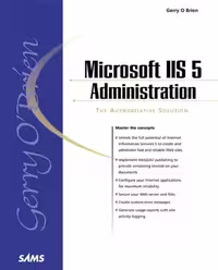 خرید و دانلود نسخه کامل کتاب Microsoft IIS 5 Administration (Sams White Book)