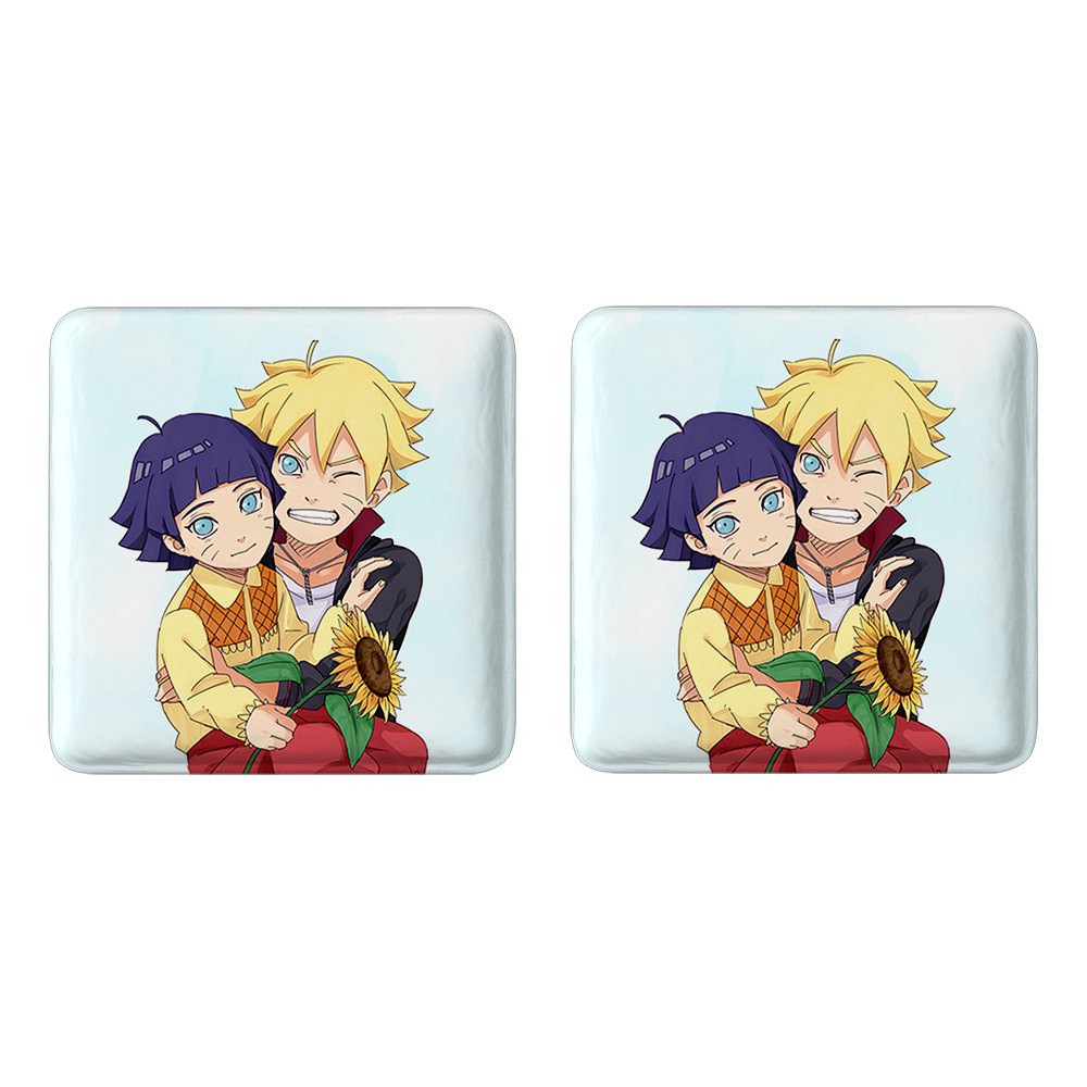 پیکسل خندالو مدل بوروتو و هیماواری اوزوماکی انیمه بوروتو کد 13137 به همراه مگنت