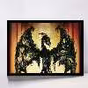 تابلو مدل dragon of ashes کد F-12005