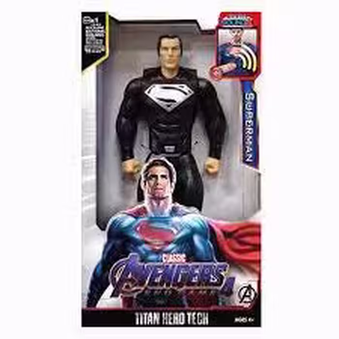 خرید اکشن فیگور سوپرمن Black Superman Action Figure با بهترین قیمت
