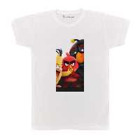 تی شرت بچگانه پرمانه طرح پرندگان خشمگین کد pmt.4456